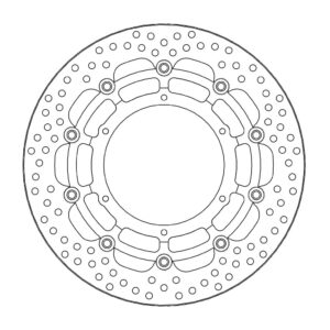 Moto-Master Halo Jarrulevy eteen KTM: 1190 Adventure