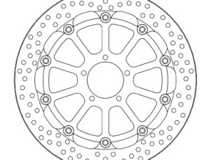 Moto-Master Racing Halo Jarrulevy eteen KTM: 1290 Superduke