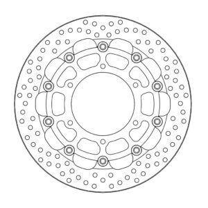 Moto-Master Racing Halo Jarrulevy eteen Suzuki: GSX-S1000(F)