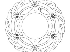 Moto-Master Flame Jarrulevy eteen OS Ø270 Sherco: SE250, SE300, SE450