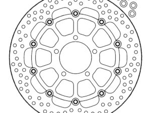 Moto-Master Halo Jarrulevy eteen Kawasaki: ZX-10