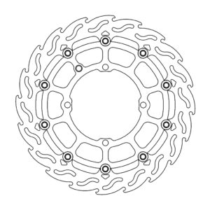 Moto-Master SMR Flame Jarrulevy eteen Sherco