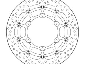Moto-Master Halo Jarrulevy eteen vasen KTM: 690 SMCR