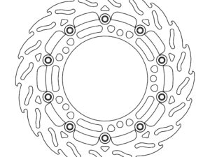 Moto-Master Flame Jarrulevy eteen oikea Kawasaki: Z650/900, Ninja 650 2017-->