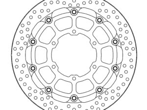 Moto-Master Racing Halo Jarrulevy eteen Suzuki: GSX-R1000/R 2017-->