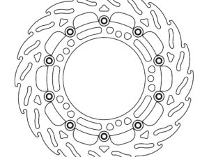 Moto-Master Flame Jarrulevy eteen vasen Kawasaki: Ninja 400