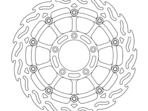 Moto-Master Flame Jarrulevy eteen oikea MV Agusta