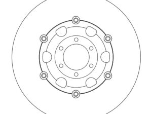 Moto-Master Jarrulevy eteen Honda CB 750 SOHC