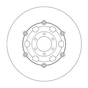 Moto-Master Jarrulevy eteen Honda CB 750 SOHC