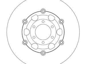 Motomaster Front disc Honda: CB500/550 SOHC