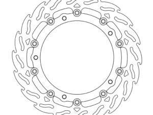 Moto-Master Flame Jarrulevy eteen vasen BMW S1000RR