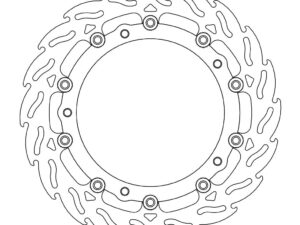 Moto-Master Flame Jarrulevy eteen oikea BMW S1000RR