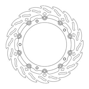 Moto-Master Flame Jarrulevy eteen oikea BMW S1000RR