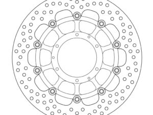 Moto-Master Halo Jarrulevy eteen Honda: CBR600RR/ABS, CB1000R/ABS, CBR1000RR Fir