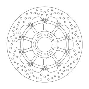 Moto-Master Halo Jarrulevy eteen Honda: CBR900RR Fireblade