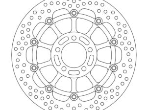 Moto-Master Halo Jarrulevy eteen Kawasaki: ZX-6R, ZX-9R