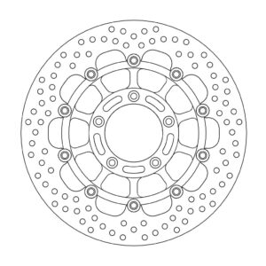 Moto-Master Halo Jarrulevy eteen MV Agusta: Brutale S, F4 S/1+1/Senna/Serie Oro/