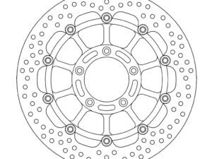 Moto-Master Halo Jarrulevy eteen MV Agusta: Brutale 910R/1078/1090R, F4 R/CC/Sen