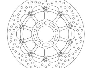 Moto-Master Halo Jarrulevy eteen Suzuki: RG125, RGV250 Gamma, GSX750/1200