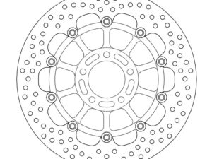 Moto-Master Halo Jarrulevy eteen Suzuki: GSX R750/R1100