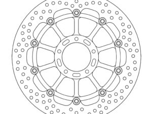 Moto-Master Halo Jarrulevy eteen Ducati: Diavel/Carbon, Monster 796/1100/1100, S