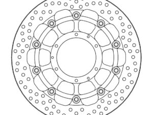 Moto-Master Racing Halo Jarrulevy eteen 5,5mm Honda