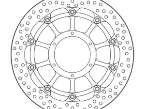 Moto-Master Racing Halo Jarrulevy eteen 5,5mm Honda: VTR 1000 SP1 & SP2