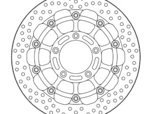 Moto-Master Racing Halo Jarrulevy eteen 5,5mm MV Agusta: F4