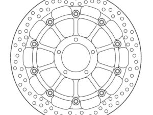 Moto-Master Racing Halo Jarrulevy eteen Ducati: Panigale 1199