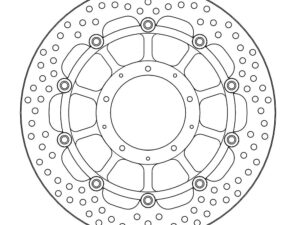 Moto-Master Halo Jarrulevy eteen Honda: VFR1200F / DCT / Parking brake