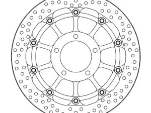 Moto-Master Racing Halo Jarrulevy eteen Triumph: Speed Triple, Tiger 1050, Tiger