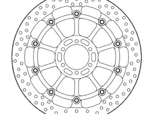 Moto-Master Racing Halo Jarrulevy eteen Aprilia: RSV4 RF/RR, Tuono V4 2017-->
