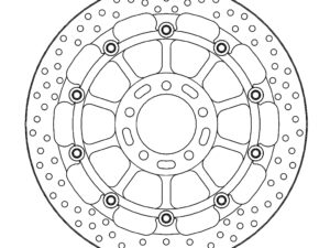 Moto-Master Racing Halo Jarrulevy eteen Kawasaki: ZX-10RR