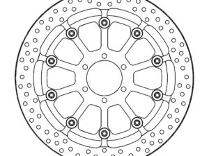 Motomaster Prof Halo Jarrulevy eteen BMW: S1000RR(T-floater 320x7.1x30mm)