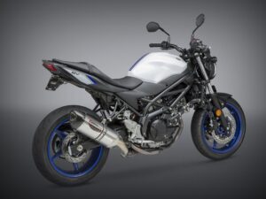 Yoshimura Slip-On Suzuki Sv650 2017-20 / Sv650X 20 Street Alpha So Ss-Ss-Cf Work