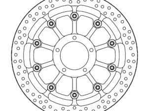 Motomaster Prof. Halo Jarrulevy eteen Ducati (T-floater 320x6.0x31mm)