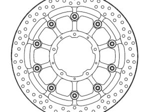 Motomaster Prof. Halo Jarrulevy eteen Honda: CBR1000RR-R,SP (T-floater 320x7.1x3