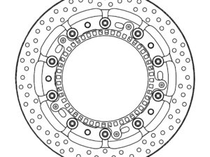 Motomaster Prof Halo Jarrulevy eteen BMW: S1000RR(T-floater 320x7.1x30mm ABS)