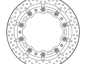 Motomaster Prof Halo Jarrulevy eteen BMW: S1000RR(T-floater 320x7.1x30mm ABS)