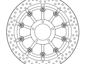 Motomaster Prof. Halo Jarrulevy eteen Ducati: Monster 1000S, S4R (T-floater 320x