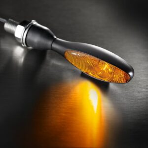 Kellermann micro 1000® Halogen black with yellow glass