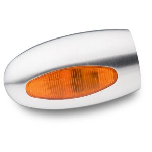 Kellermann BL1000 Yellow Exchange Component Options Aluminiumrnsatin matt honed