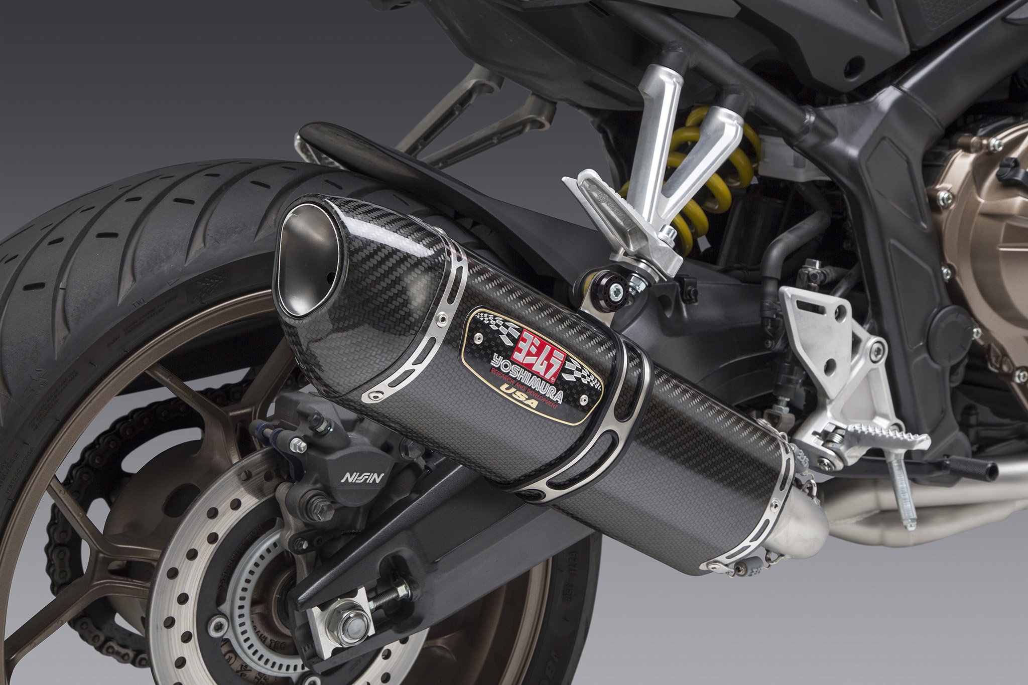 Yoshimura Full System Honda Cb650r 19-20 Race R-77 Fs Cf-Cf-Wf