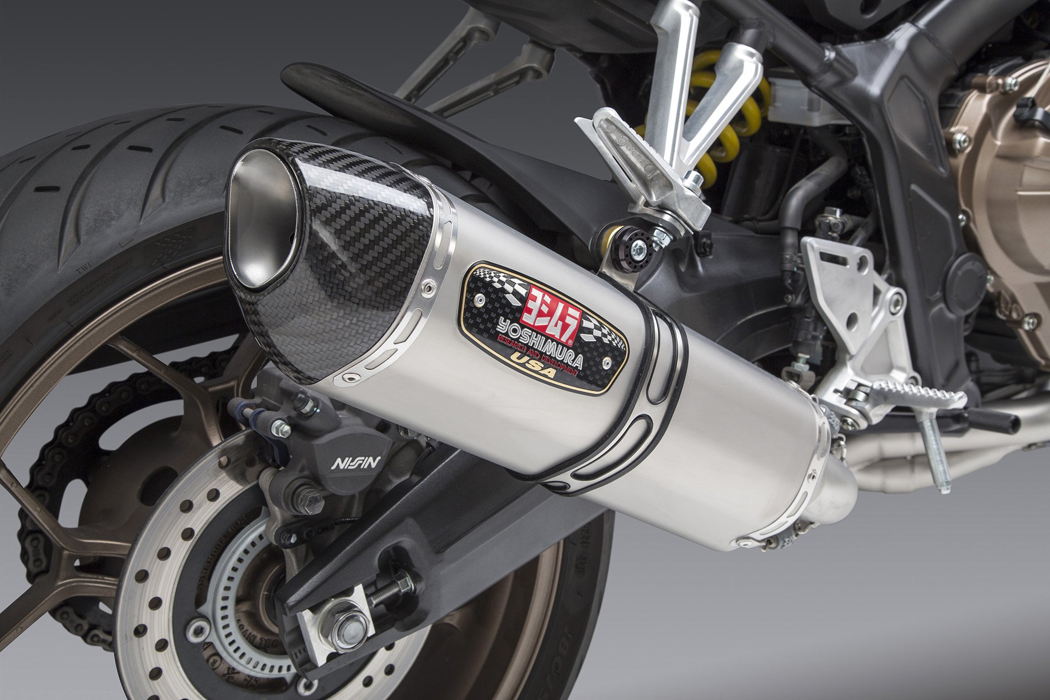 Yoshimura Full System Honda Cb650r 19-20 Race R-77 Fs Ss-Cf-Wf