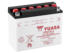 Yuasa akku, 12N18-3 (dc)