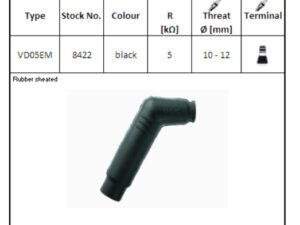 NGK spark plug cover VD05EM