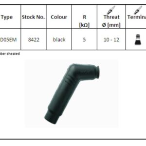 NGK spark plug cover VD05EM