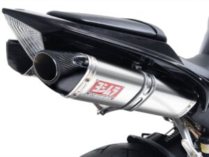 Yoshimura Slip-On Yamaha Yzf-R1 2007-08 Street Trc So Ss-Ss-Cf Dual