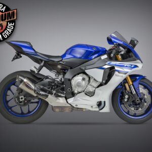 Yoshimura Slip-On Yamaha Yzf-R1/M/S 2015-19 Street Alpha T So Ti-Ti-Cf Works Fin