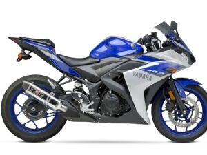 Yoshimura Slip-On Yamaha Yzf-R3 2015-19 Signature R-77 So Ss-Ss-Cf